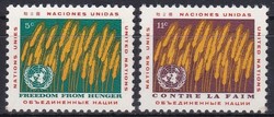 1963 ENSZ New York, Szabadság az éhségtől **