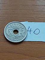 Denmark 10 öre 1937 copper-nickel, x. King Christian (Christian) 40.