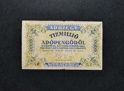 Ten million tax stamps / tax stamp 1946, f+