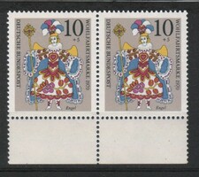 Összefüggések 0400  (Bundes) Mi 655     1,00 Euró postatiszta