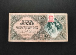 1000 Pengő 1945, F+