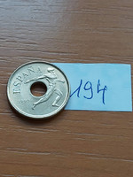 Spain 25 pesetas 1990 xxv. Olympic Barcelona 1992, aluminum bronze, 194.