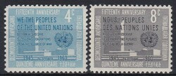 1960 ENSZ New York, Az Egyesült Nemzetek Szervezetének 15. évfordulója **