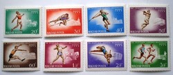 S2311-8 / 1966 Atlétikai EB - Budapest bélyegsor postatiszta