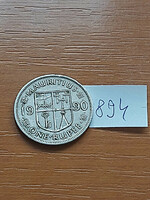 Mauritius 1 Rupee 1990 Copper-Nickel, Coat of Arms #894
