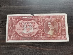 One hundred thousand b. Pengő g