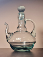 *Gunther lambert collection blown glass jug.