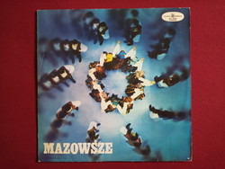 Mazowsze lengyel népzene - hanglemez bakelit lemez
