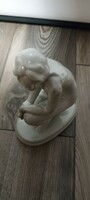 Zsolnay porcelán akt figura