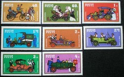 S2604-11 / 1970 Autó - Az autó története bélyegsor postatiszta