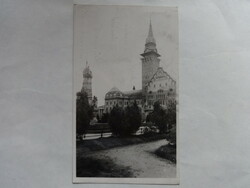 Old postcard: Subotica, town hall detail, 1941