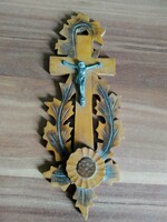 Old wooden cross, inscription: Zakopane, 1967