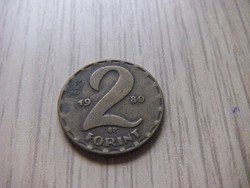 2   Forint      1980      Magyarország