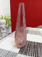 Karcagi cracked glass vase