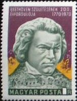S2634 / 1970 Ludwig van Beethoven bélyeg postatiszta
