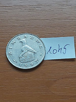 Zimbabwe 50 Cents 1997 Copper-Nickel, #1045