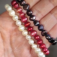 3-piece cultured pearl bracelet package
