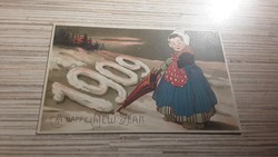 Antique greeting postcard.