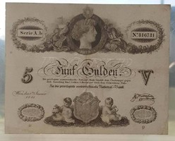 1841 5 gulden EF.