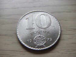 10   Forint    1972   Magyarország