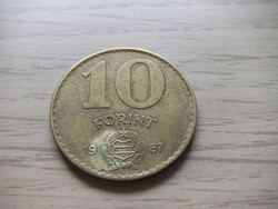 10   Forint    1987   Magyarország