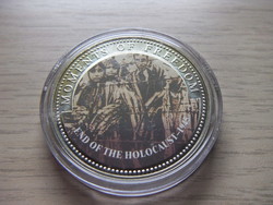10 Dollar End of Holocaust 1945 in sealed capsule 2001 Liberia
