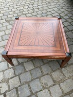 Inlaid cherry wood table
