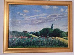 KLEIN JÓZSEF (1896 - 1945) Virágos mező (Nyár Nagybányán), 1934