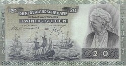20 gulden 1941 Hollandia Ritka