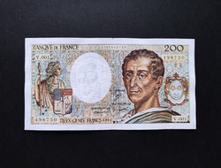 Franciaország 200 Francs / Frank 1981, VF