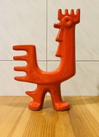 Retro industrial art rooster