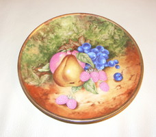 Bavaria fruit porcelain wall plate