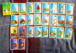 Old Matching Card Game - Franklin -