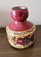 Egyedi festésű Olasz váza 16 cm
