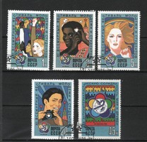 Stamped USSR 2248 mi 5497-5501 €1.80