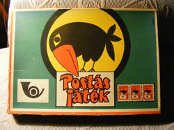 Retro postman game board game