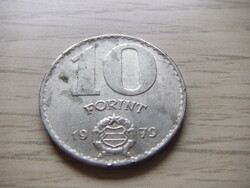 10   Forint    1979   Magyarország