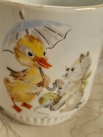 Zsolnay skirt mug
