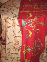 Beautiful baroque pattern bedspread bedspread