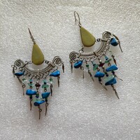 Peruvian mineral earrings