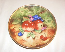 Bavaria fruit porcelain wall plate