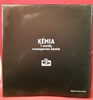 Kémia tanári iskolai oktató írásvetítő transzparens szemléltető eszköz