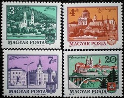 S2889/I.-90/II. / 1973 Tájak- Városok II. bélyegsor postatiszta