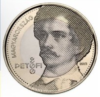 200 HUF Sándor Petőfi 2023 mnb from rolni in pouch unc
