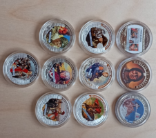 Great Warlords series 1--5-10 dollar coin in capsule