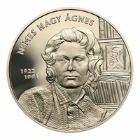 HUF 15,000 silver commemorative medal 2022 noble Agnes 31.46 Gr 38.61 Mm in closed unopened capsule