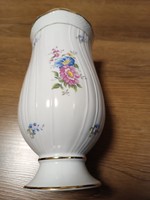 Eladó Hollóházi porcelán váza ( 22 cm )+ ajándék  porcelán doboz. 2db.