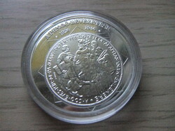 Coins of the Hungarian nation silver coin introduction of pengő in a closed unopened capsule