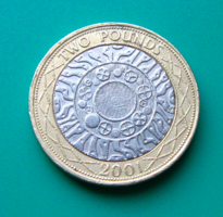 United Kingdom - £2 - 2001 - ii. Queen Elisabeth