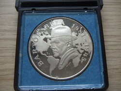 500 HUF Béla Bartók silver commemorative medal 100th anniversary of his birth in 1981 25 gr 40 mm in original case